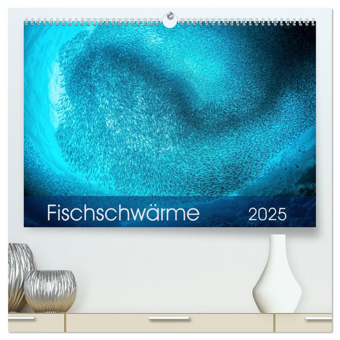 Fischschwärme (CALVENDO Premium Wandkalender 2025)