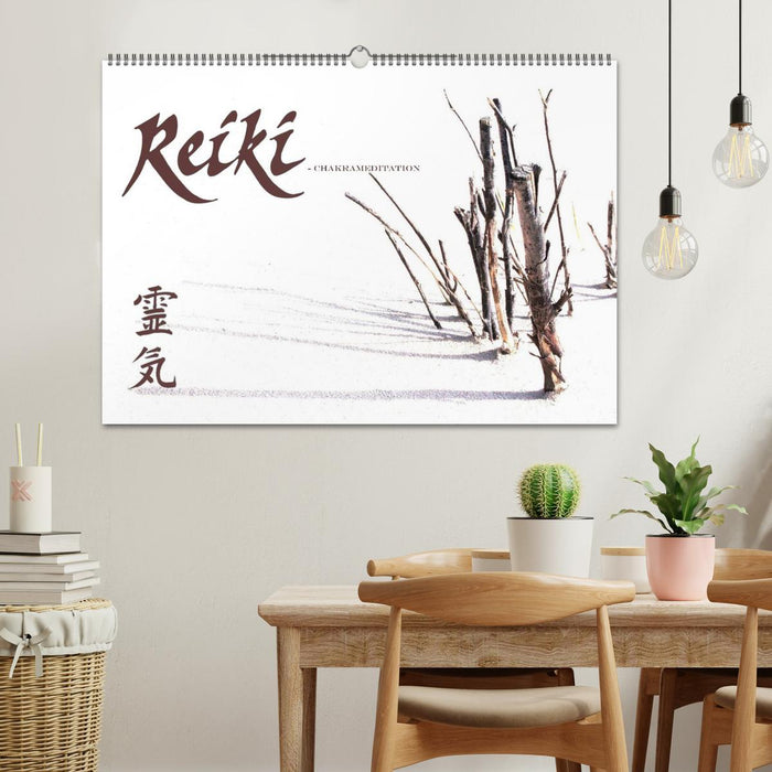 REIKI - Chakrameditation (CALVENDO Wandkalender 2025)