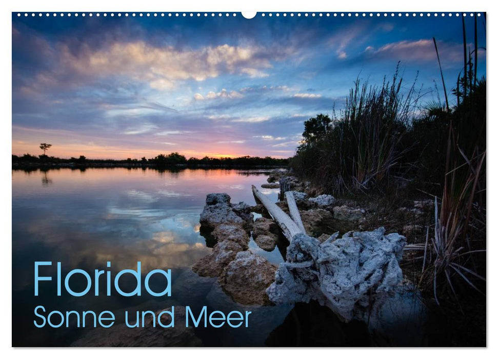 Florida. Sonne und Meer (CALVENDO Wandkalender 2025)