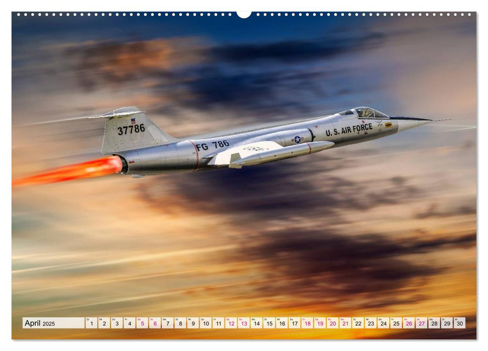 Modellflugzeuge in ACTION (CALVENDO Premium Wandkalender 2025)