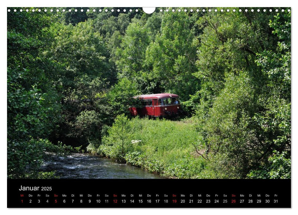 Der Nebenbahnretter (CALVENDO Wandkalender 2025)