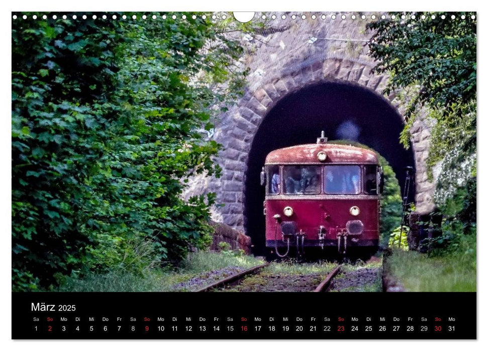 Der Nebenbahnretter (CALVENDO Wandkalender 2025)