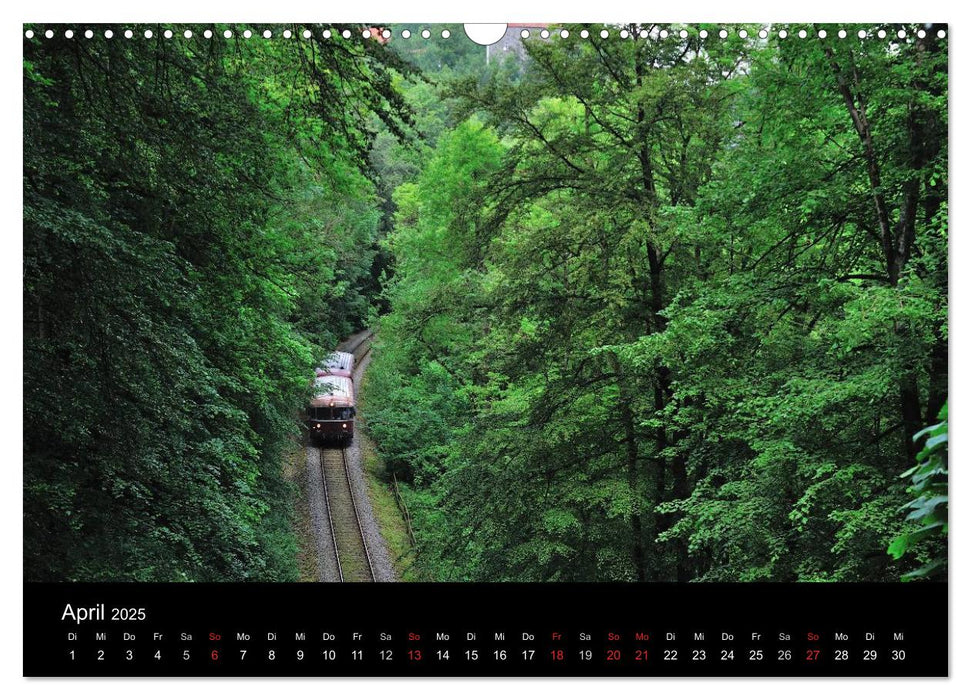 Der Nebenbahnretter (CALVENDO Wandkalender 2025)