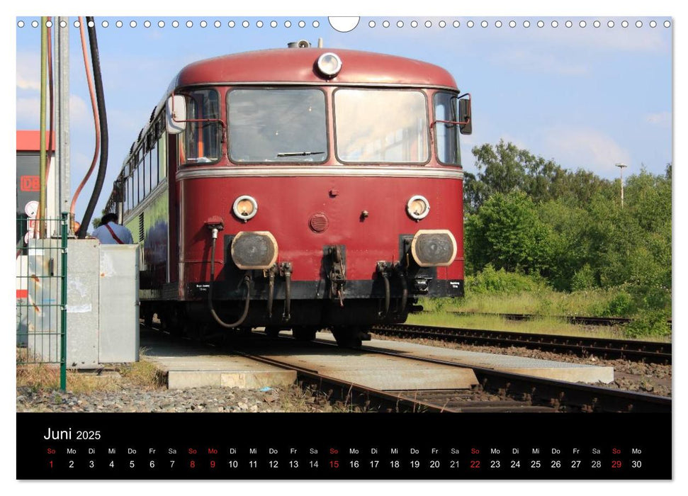 Der Nebenbahnretter (CALVENDO Wandkalender 2025)