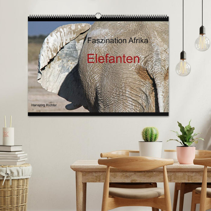 Faszination Afrika - Elefanten (CALVENDO Wandkalender 2025)