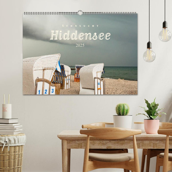 Sehnsucht Hiddensee 2025 (CALVENDO Wandkalender 2025)