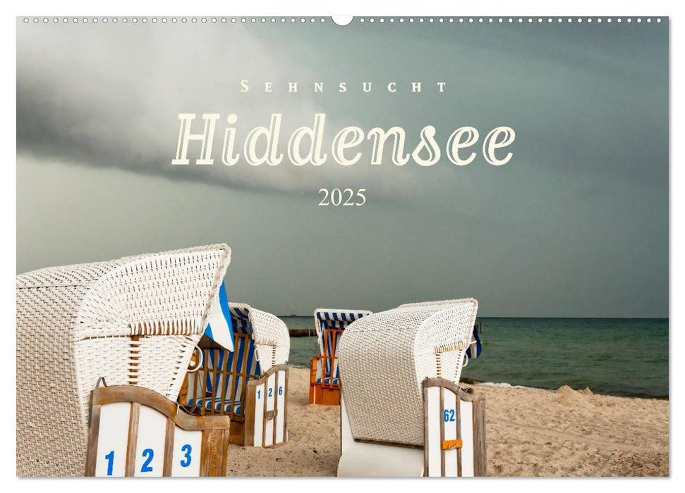 Sehnsucht Hiddensee 2025 (CALVENDO Wandkalender 2025)