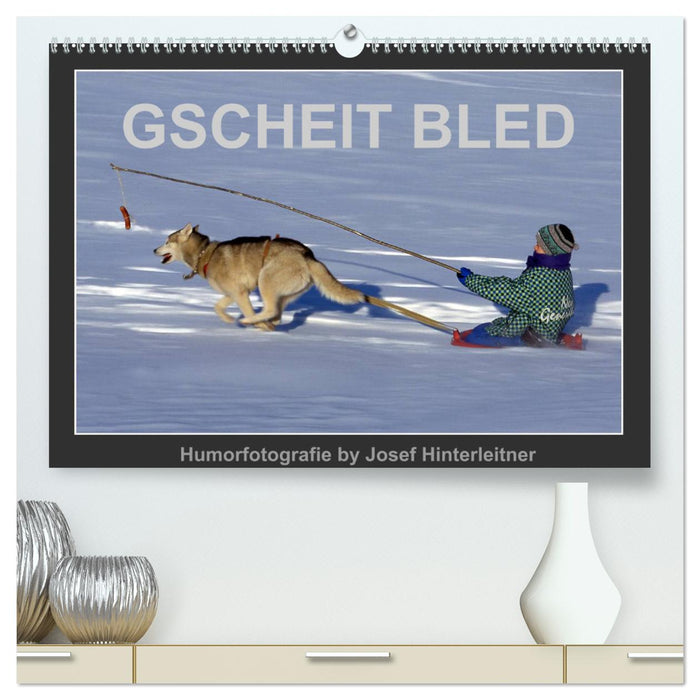 GSCHEIT BLED - Humorfotografie (CALVENDO Premium Wandkalender 2025)