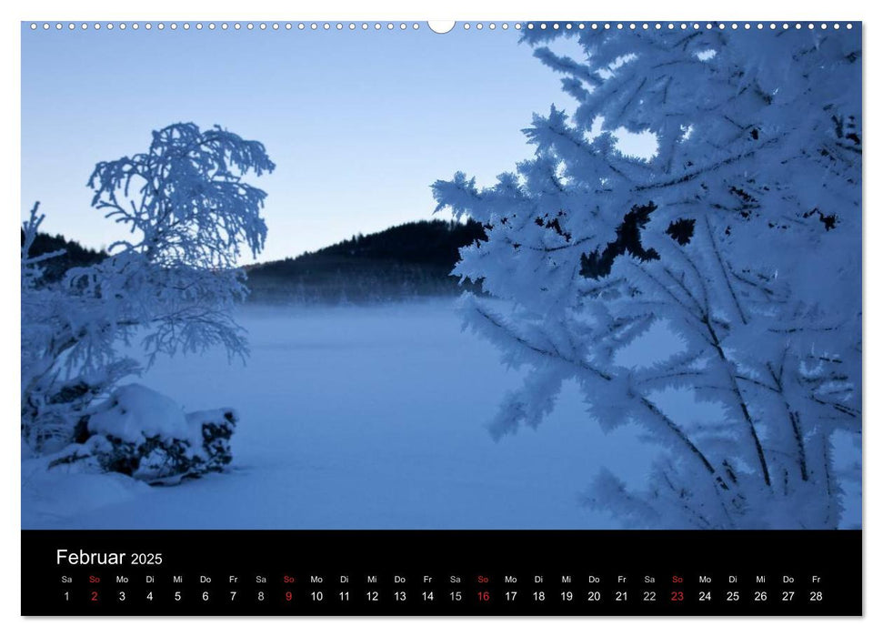 Bergblicke - Elmau (CALVENDO Premium Wandkalender 2025)