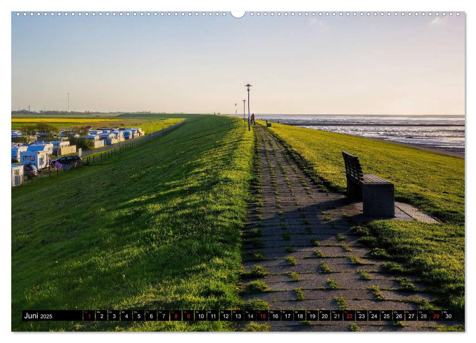 Neuharlingersiel - Ostfrieslands schönstes Hafenstädtchen (CALVENDO Wandkalender 2025)