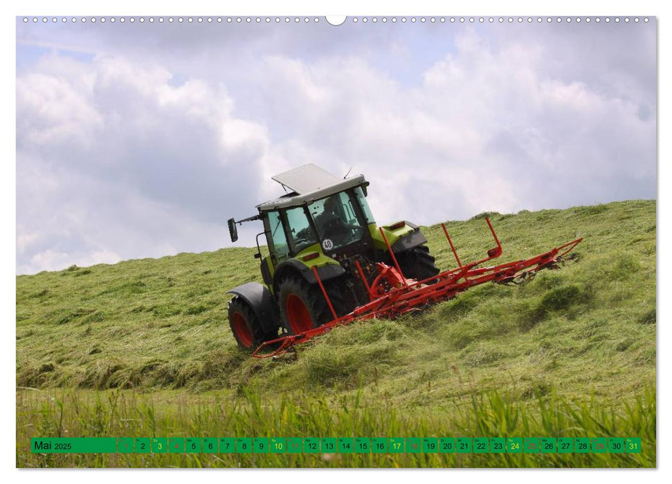 Landwirtschaft - Maschinen im Einsatz (CALVENDO Wandkalender 2025)