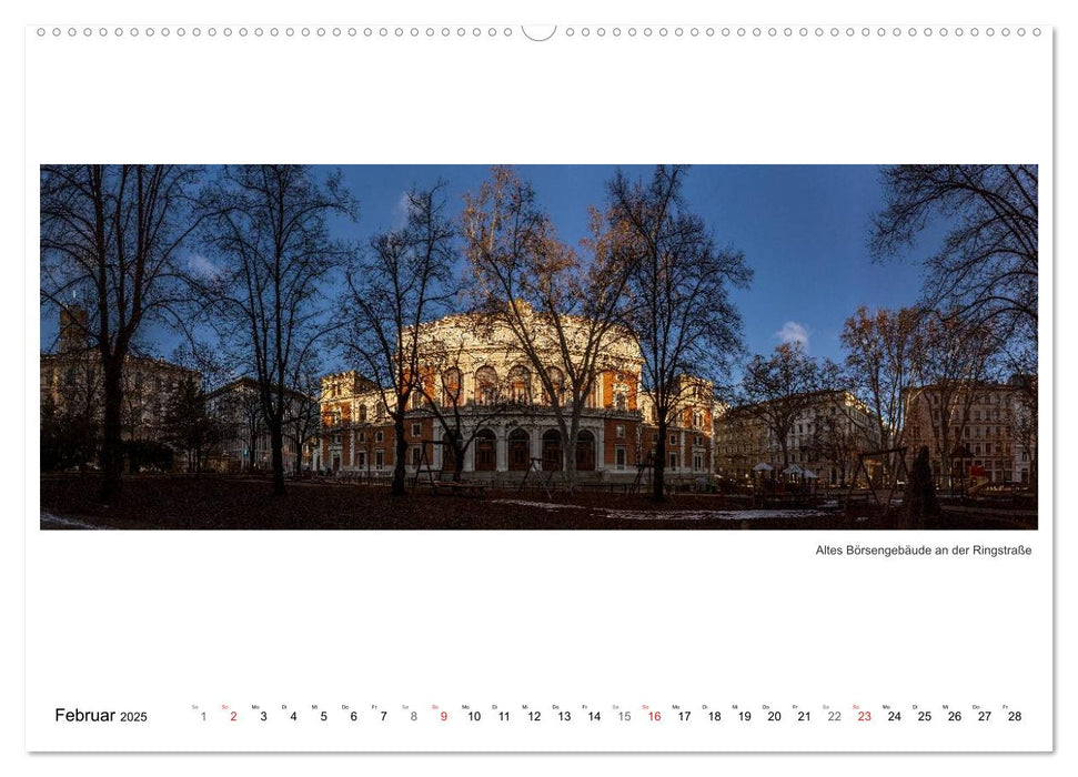 Wien Panoramen (CALVENDO Premium Wandkalender 2025)