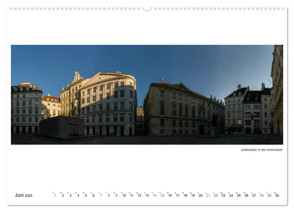 Wien Panoramen (CALVENDO Premium Wandkalender 2025)