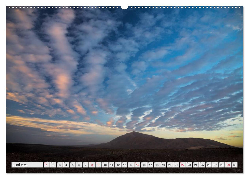 LANZAROTE Vulkanische Landschaften (CALVENDO Premium Wandkalender 2025)