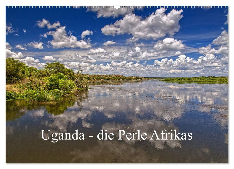 Uganda - die Perle Afrikas (CALVENDO Wandkalender 2025)