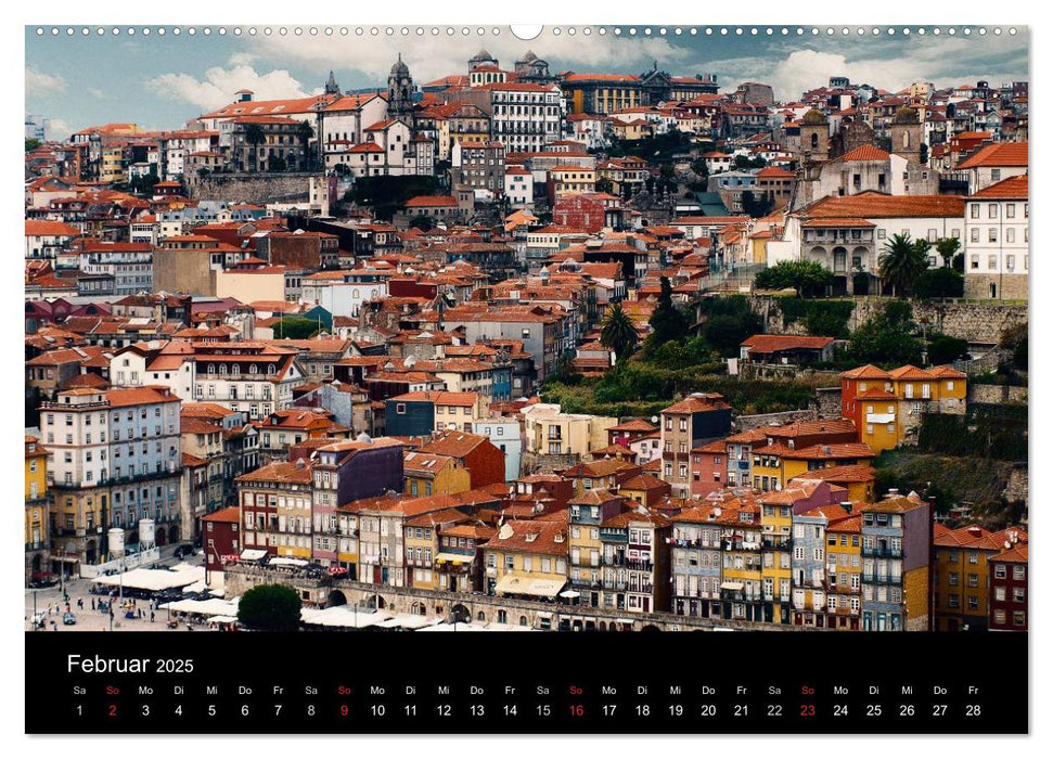 Unterwegs in Portugal (CALVENDO Premium Wandkalender 2025)