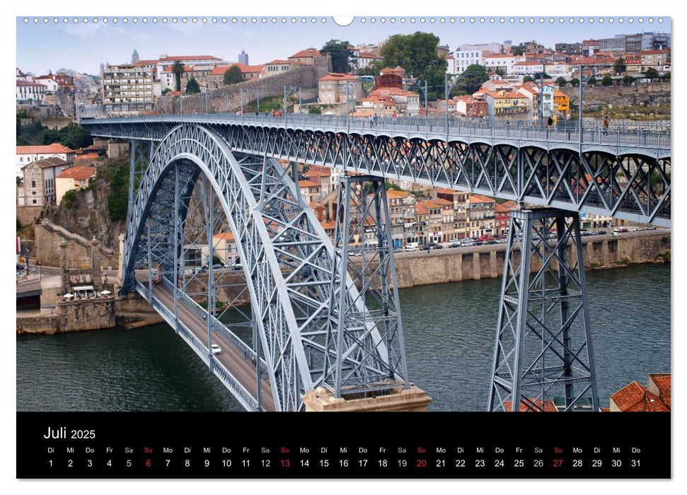 Unterwegs in Portugal (CALVENDO Premium Wandkalender 2025)