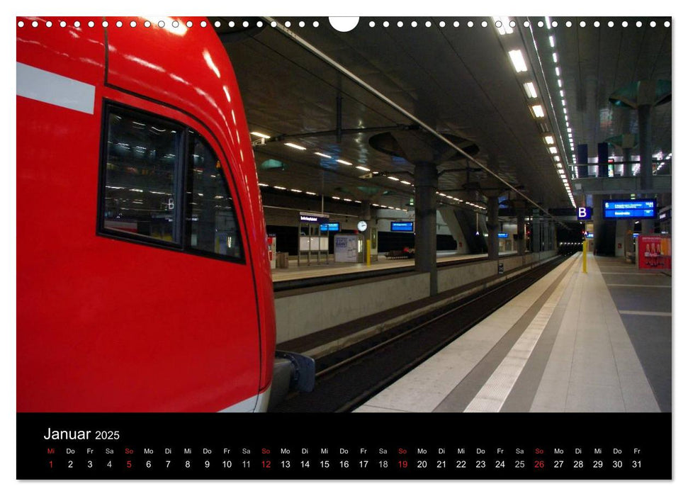 Berlin Hauptbahnhof (CALVENDO Wandkalender 2025)