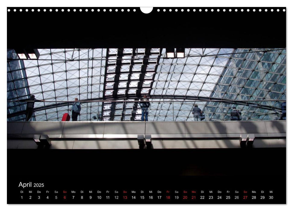 Berlin Hauptbahnhof (CALVENDO Wandkalender 2025)