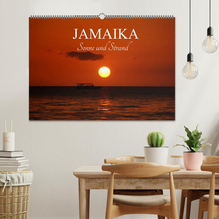 Jamaika Sonne und Strand (CALVENDO Wandkalender 2025)