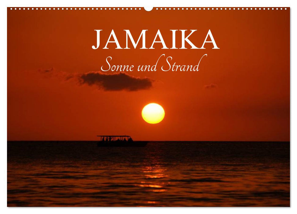 Jamaika Sonne und Strand (CALVENDO Wandkalender 2025)