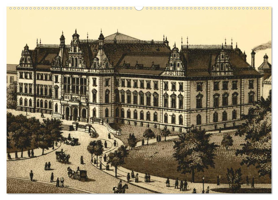 Hamburg: Die Hafenstadt auf historischen Stichen (CALVENDO Premium Wandkalender 2025)