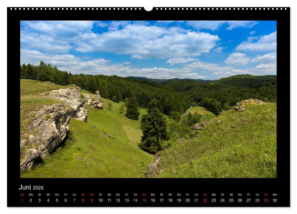 Am Karstwanderweg im Südharz (CALVENDO Premium Wandkalender 2025)