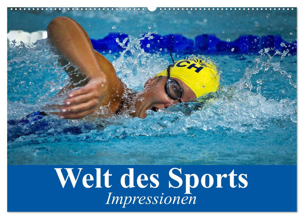 Welt des Sports. Impressionen (CALVENDO Wandkalender 2025)