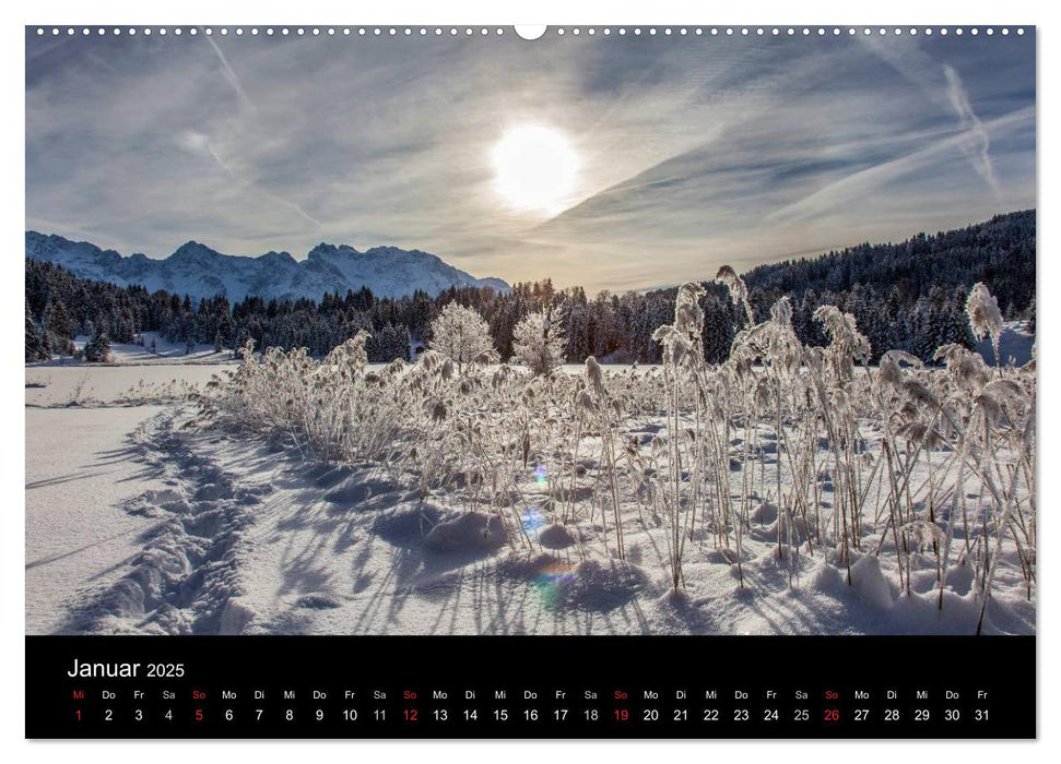 Bergblicke - Karwendel (CALVENDO Premium Wandkalender 2025)