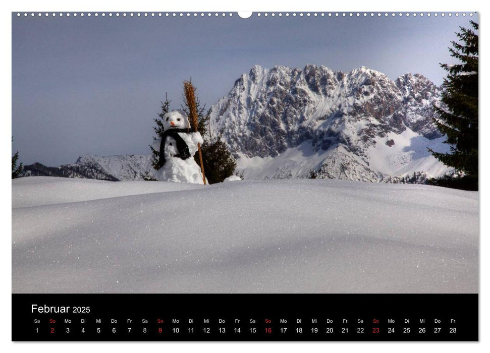 Bergblicke - Karwendel (CALVENDO Premium Wandkalender 2025)