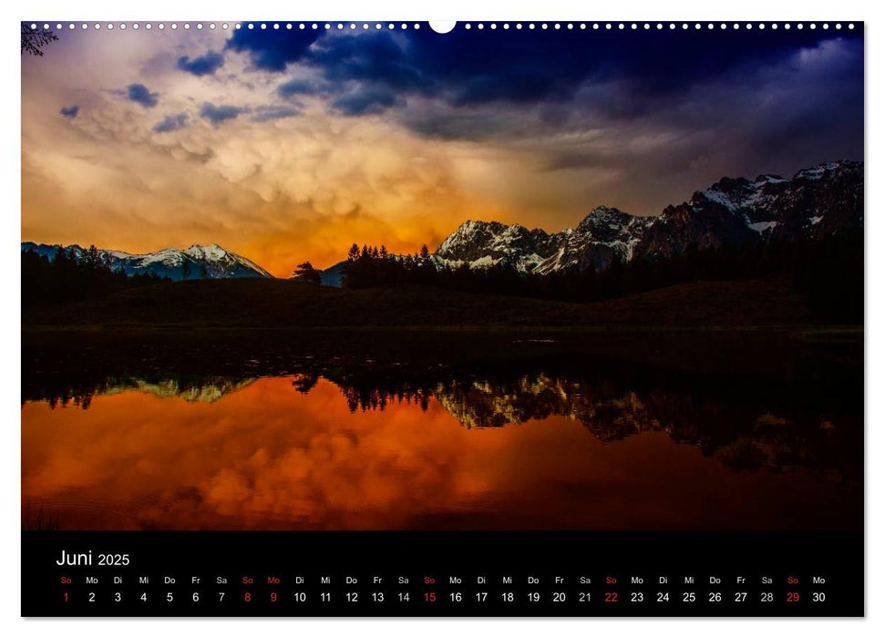 Bergblicke - Karwendel (CALVENDO Premium Wandkalender 2025)