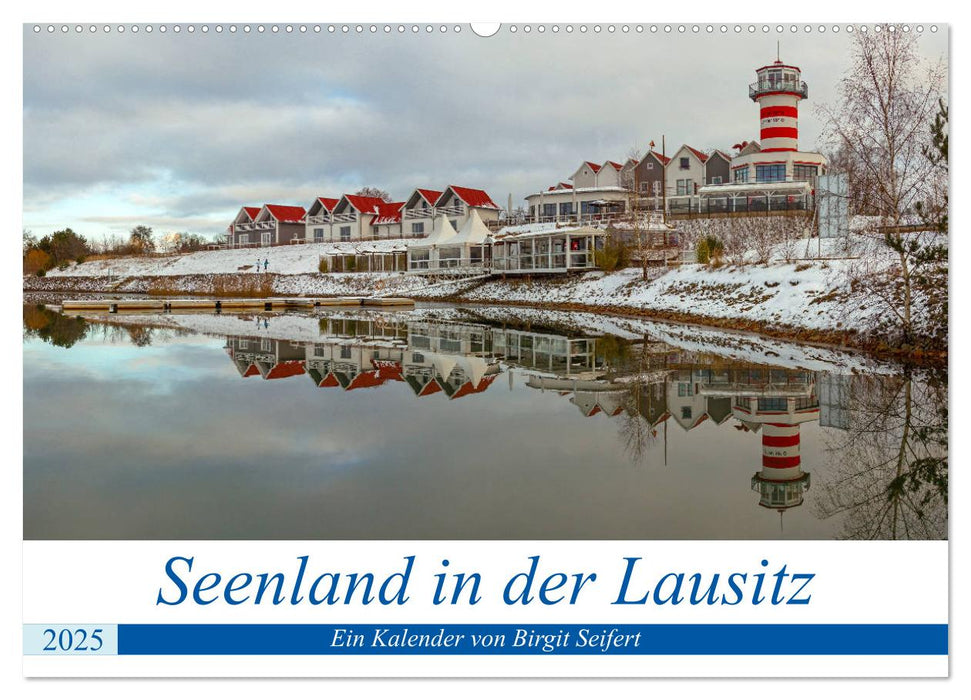 Seenland in der Lausitz (CALVENDO Wandkalender 2025)