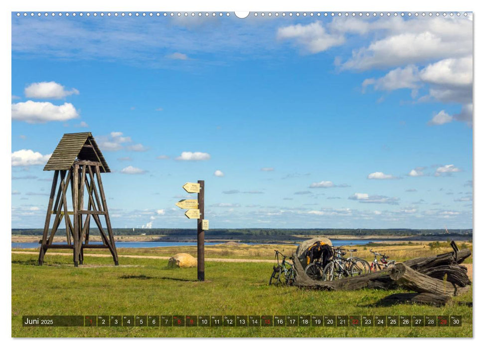 Seenland in der Lausitz (CALVENDO Wandkalender 2025)