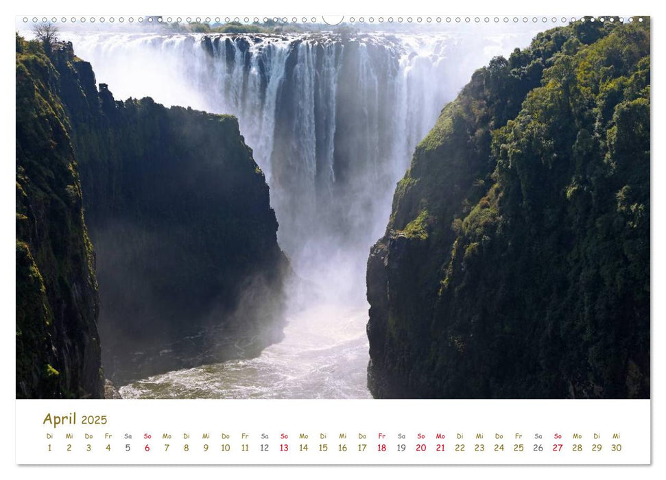 VICTORIAFÄLLE Wunder der Natur (CALVENDO Premium Wandkalender 2025)