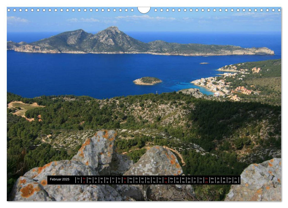Mallorca - Gesichter einer Insel (CALVENDO Wandkalender 2025)