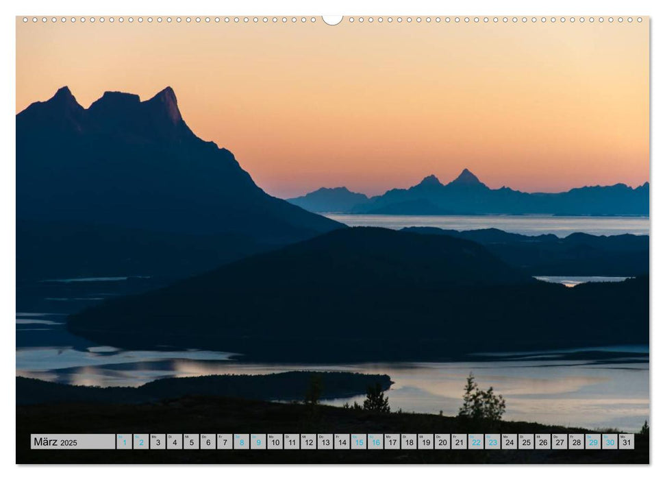 Sommer in Norwegen (CALVENDO Premium Wandkalender 2025)