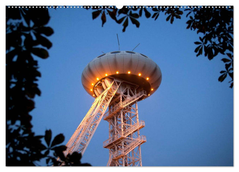 Das Ruhrgebiet bei Nacht (CALVENDO Wandkalender 2025)