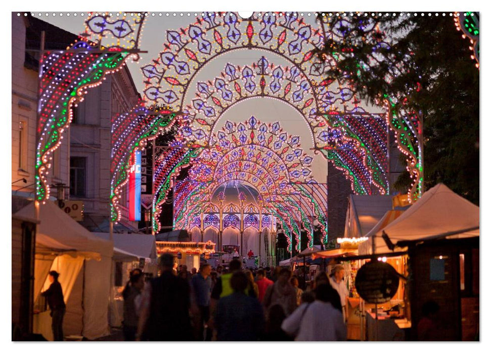 Das Ruhrgebiet bei Nacht (CALVENDO Wandkalender 2025)