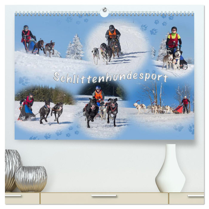 Schlittenhundesport (CALVENDO Premium Wandkalender 2025)