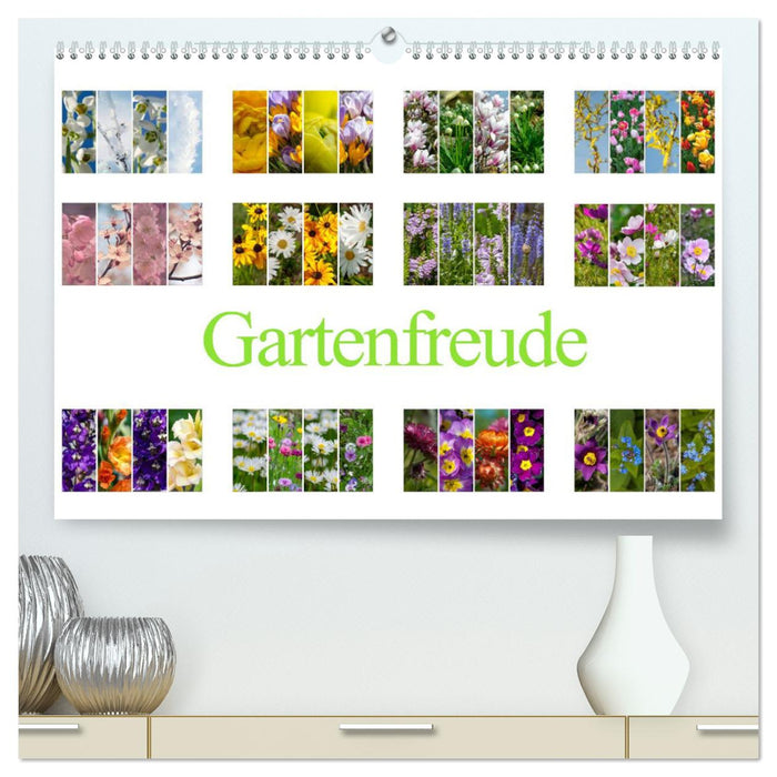 Gartenfreude (CALVENDO Premium Wandkalender 2025)
