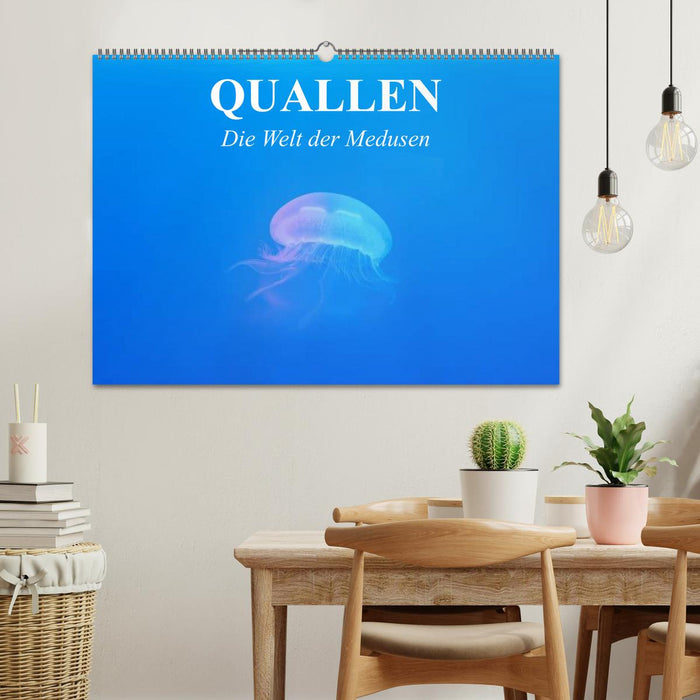 Quallen. Die Welt der Medusen (CALVENDO Wandkalender 2025)