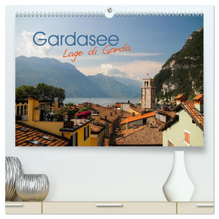 Gardasee. Lago di Garda (CALVENDO Premium Wandkalender 2025)