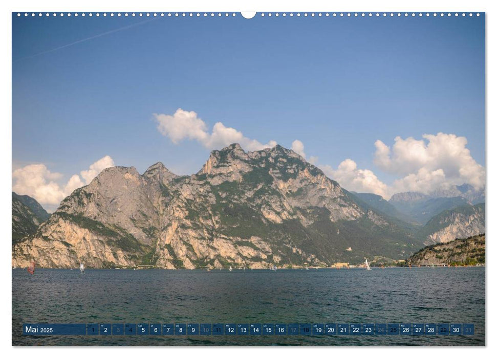 Gardasee. Lago di Garda (CALVENDO Premium Wandkalender 2025)