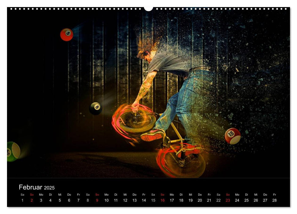 BMX My Life (CALVENDO Premium Wandkalender 2025)