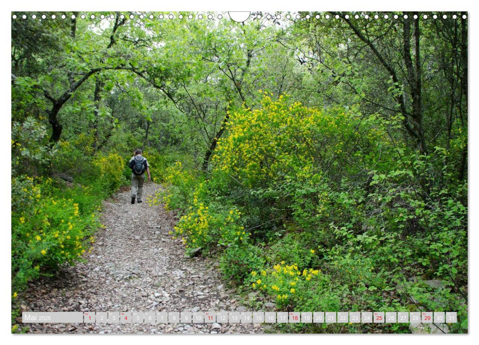 Unterwegs - Bilder vom Wandern (CALVENDO Wandkalender 2025)