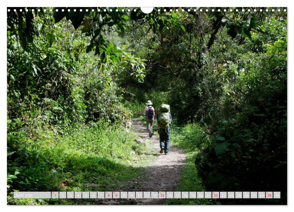 Unterwegs - Bilder vom Wandern (CALVENDO Wandkalender 2025)