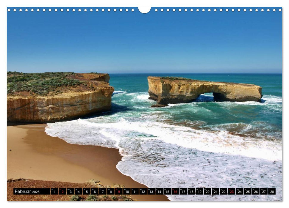 Australien - Die Great Ocean Road (CALVENDO Wandkalender 2025)