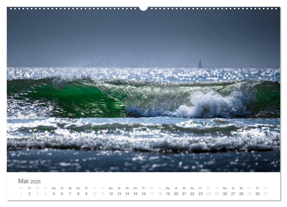 Amrum - Nordseeinsel im Wechsel der Gezeiten (CALVENDO Wandkalender 2025)