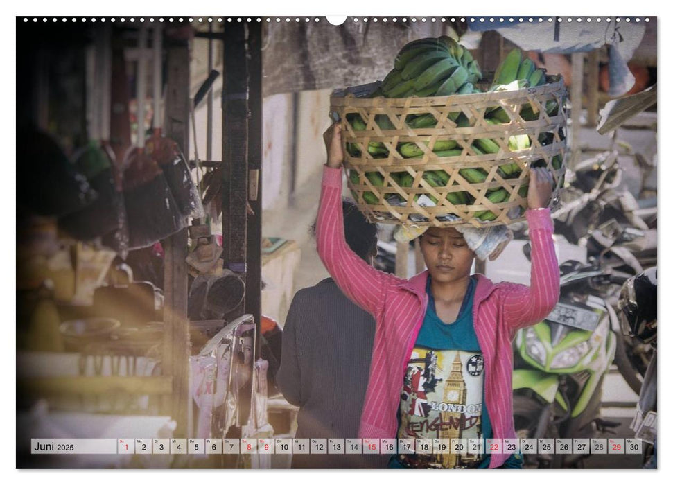 Indonesien. Menschen und Natur (CALVENDO Wandkalender 2025)