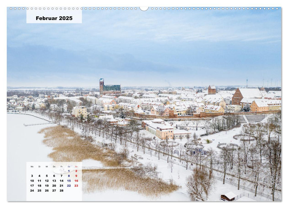 Prenzlau - Stadt im Herzen der Uckermark (CALVENDO Wandkalender 2025)